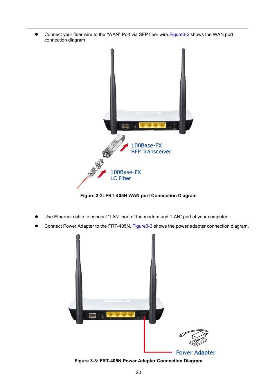 PLANET FRT-405N User Manual | Page 20 / 108