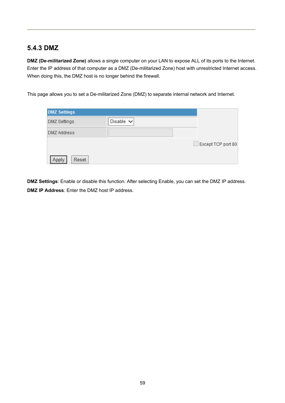 3 dmz | PLANET FRT-405N User Manual | Page 59 / 108