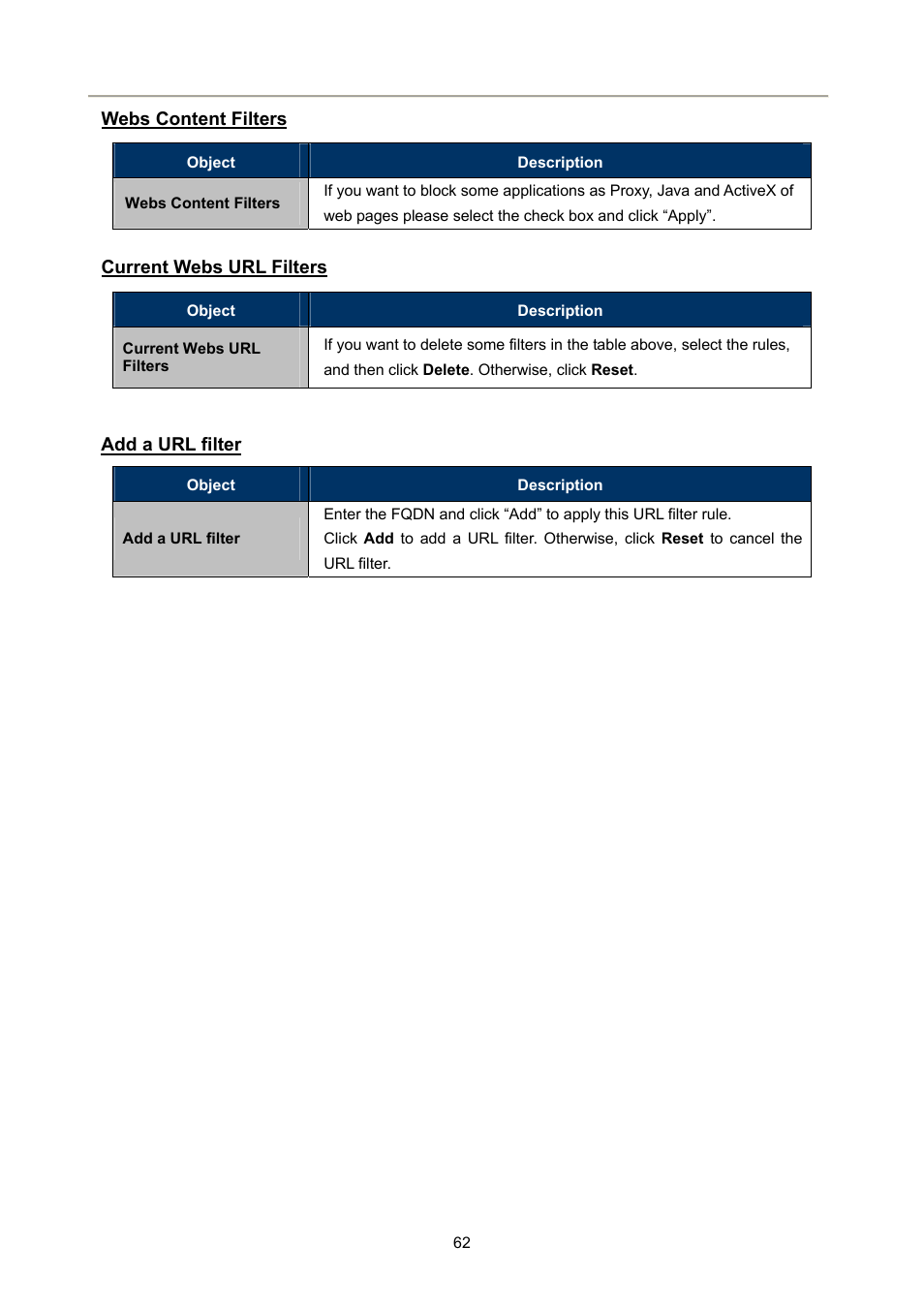 PLANET FRT-405N User Manual | Page 62 / 108