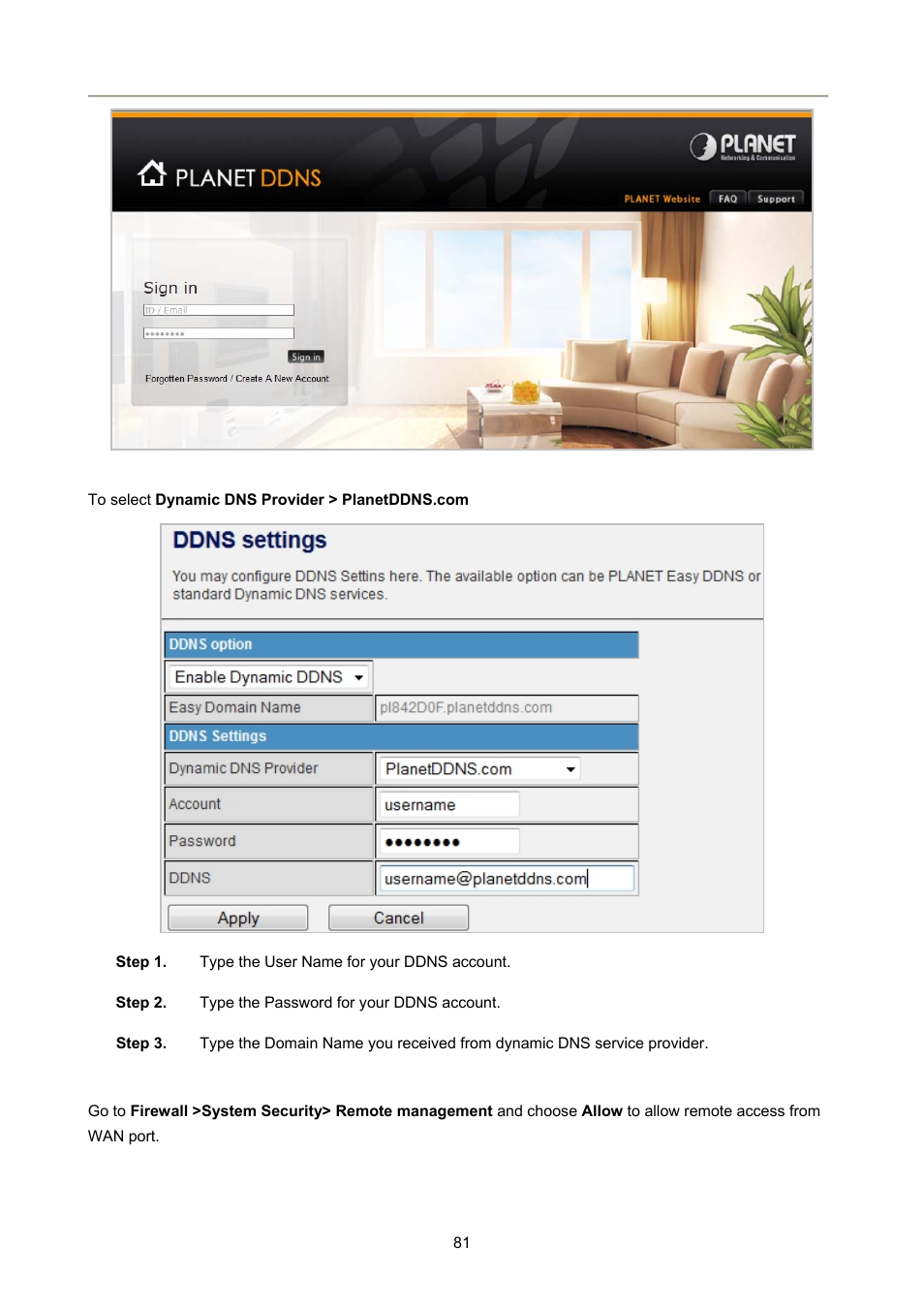 PLANET FRT-405N User Manual | Page 81 / 108