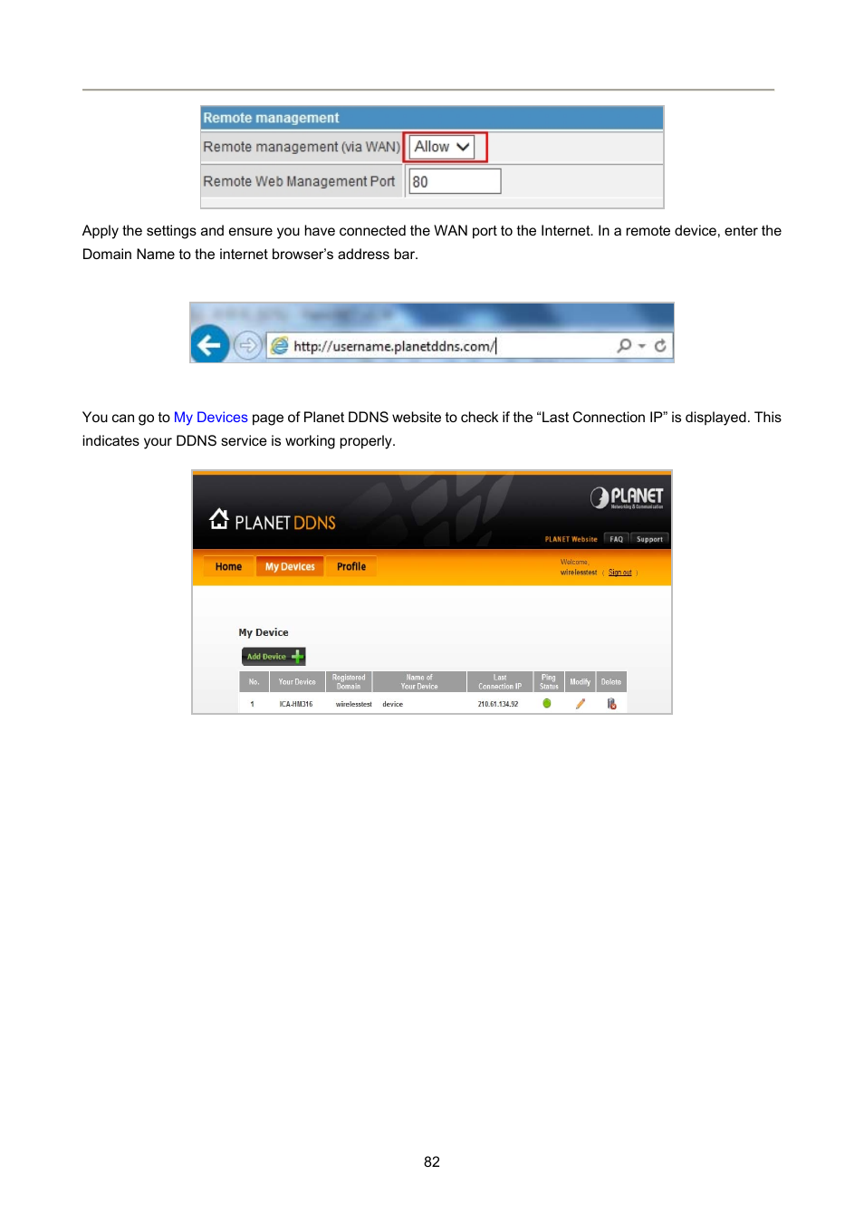 PLANET FRT-405N User Manual | Page 82 / 108
