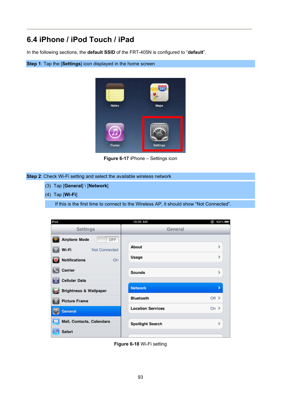 4 iphone / ipod touch / ipad | PLANET FRT-405N User Manual | Page 93 / 108