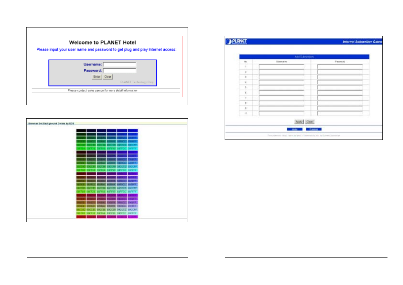 PLANET ISG-101 User Manual | Page 17 / 29