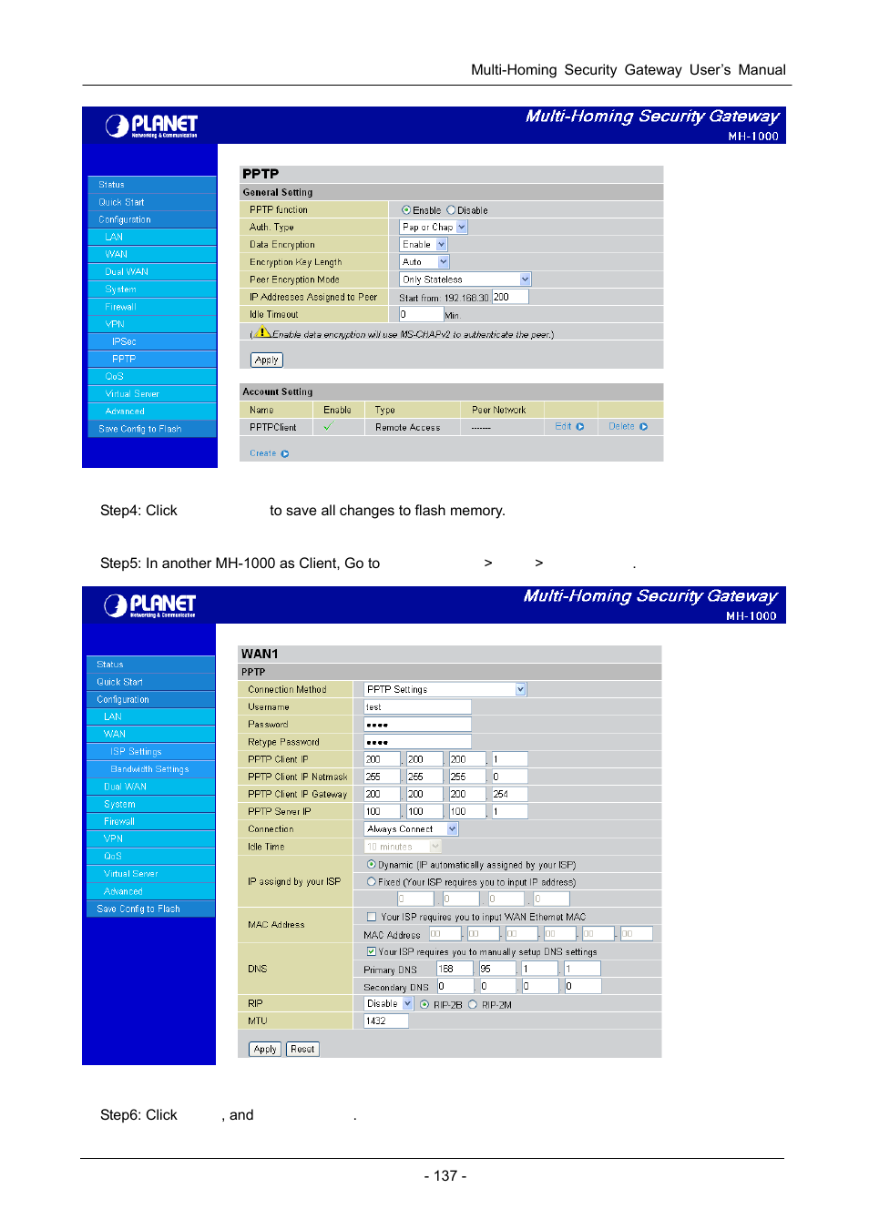 PLANET MH-1000 User Manual | Page 141 / 141