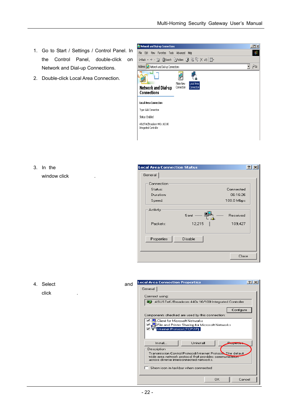 3 windows 2000 | PLANET MH-1000 User Manual | Page 26 / 141