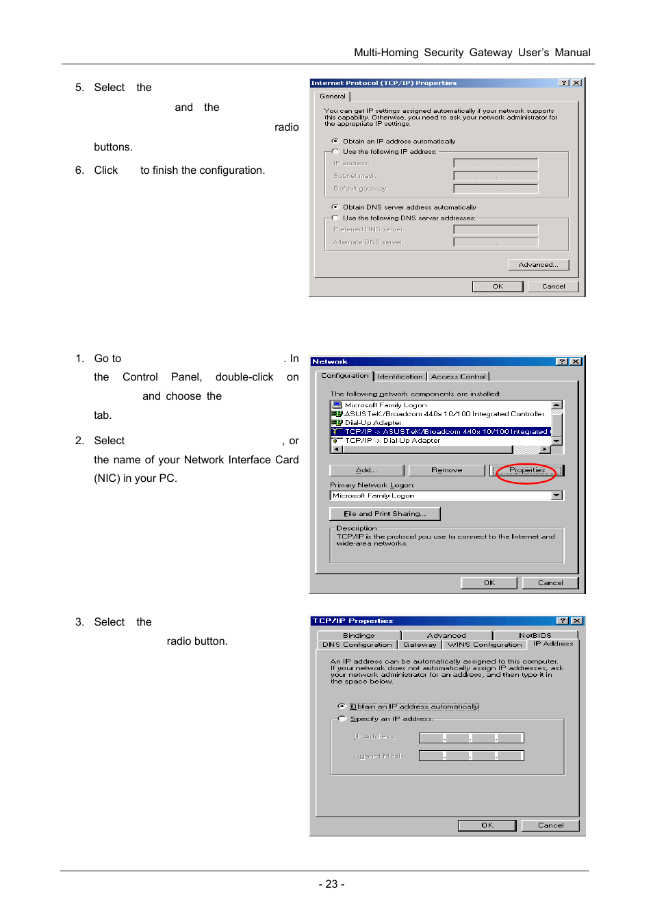 4 windows 95/98/me | PLANET MH-1000 User Manual | Page 27 / 141