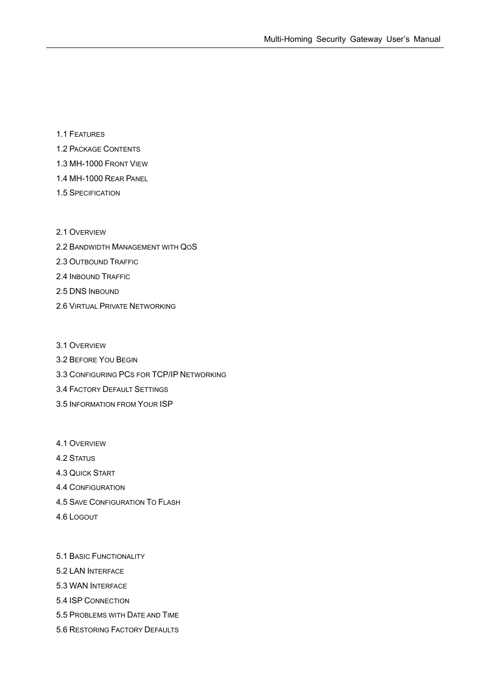 PLANET MH-1000 User Manual | Page 3 / 141