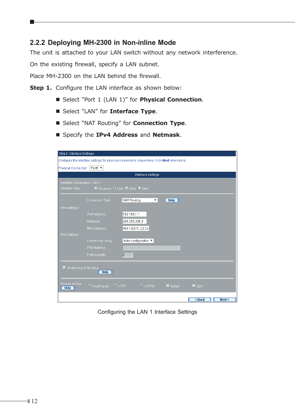 PLANET MH-2300 User Manual | Page 12 / 20