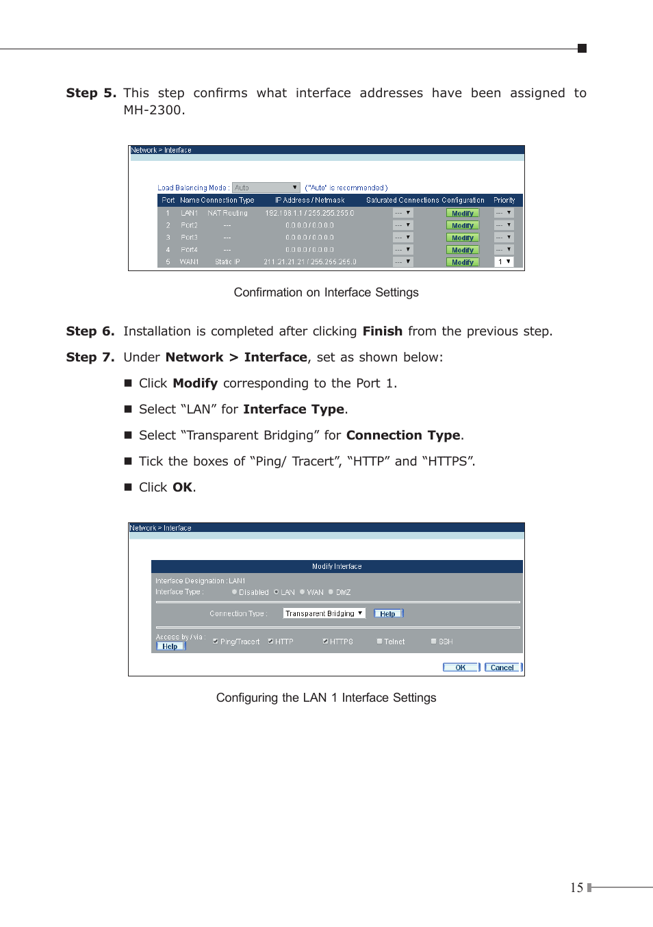 PLANET MH-2300 User Manual | Page 15 / 20