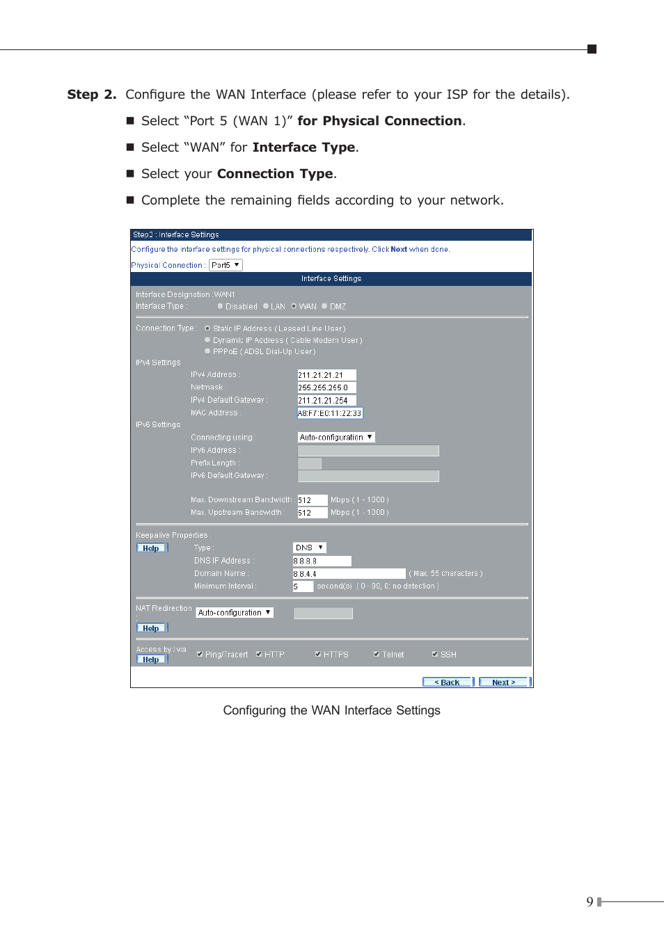 PLANET MH-2300 User Manual | Page 9 / 20