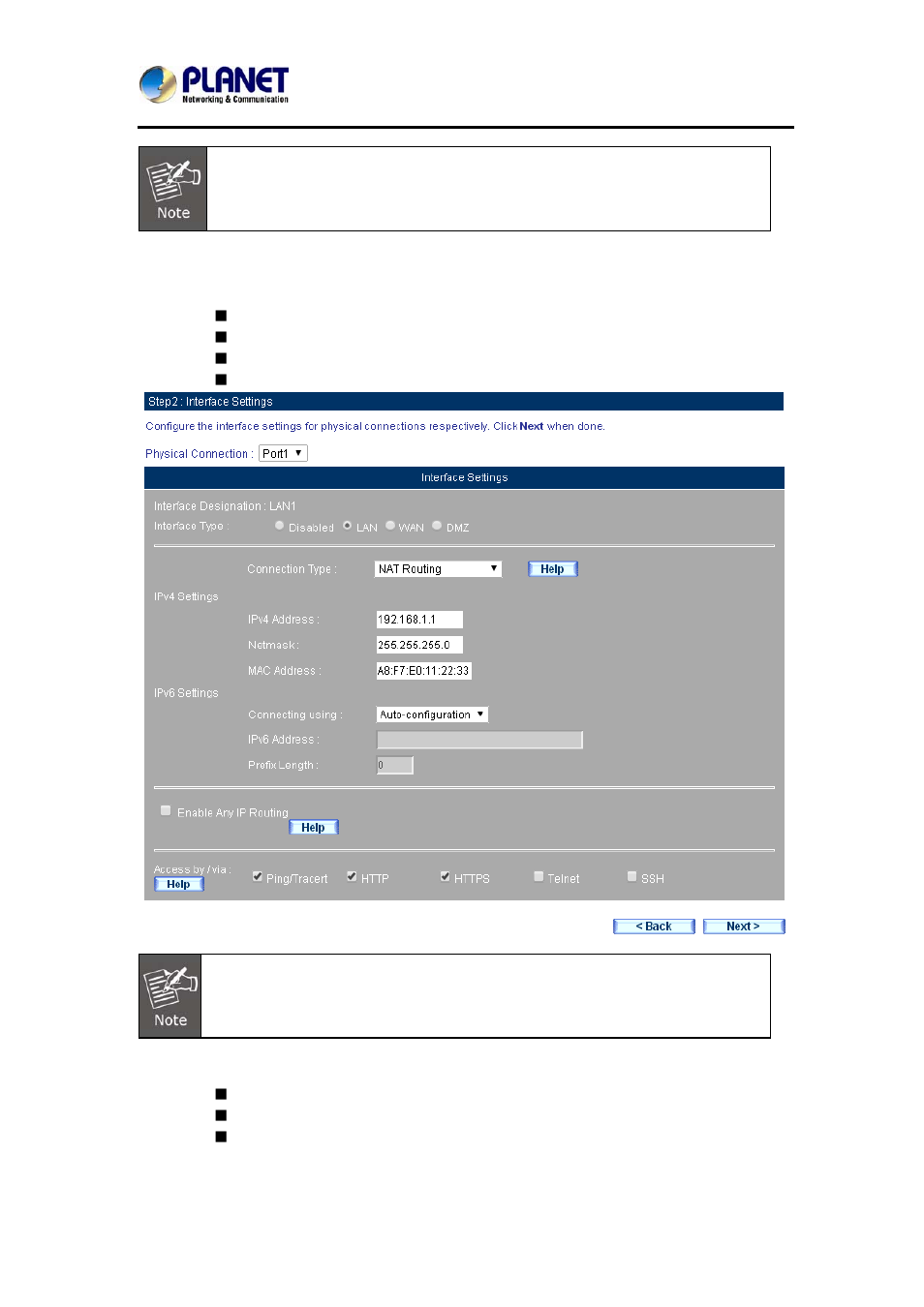 Port configuration | PLANET MH-2300 User Manual | Page 10 / 383