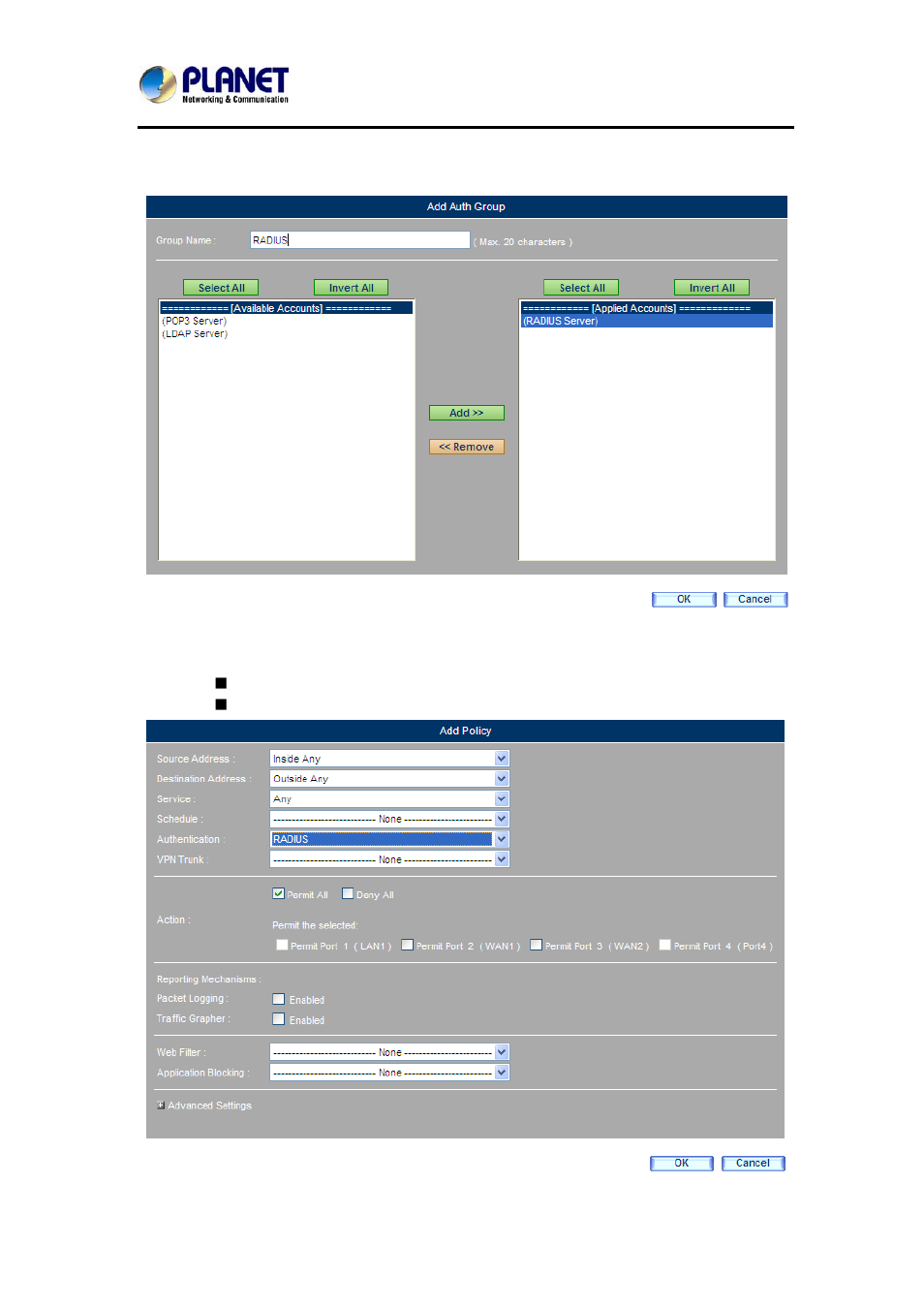 PLANET MH-2300 User Manual | Page 122 / 383