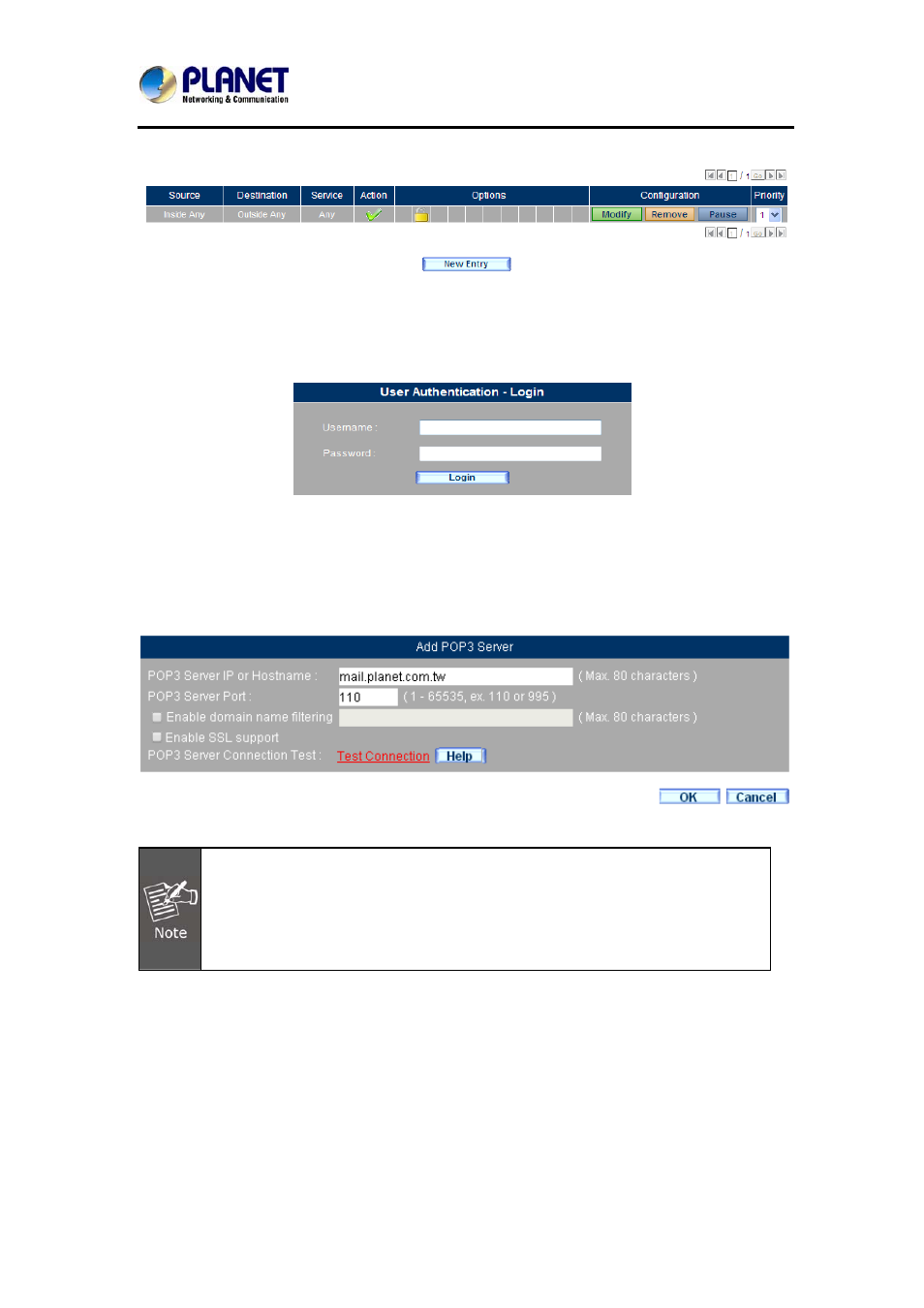 3 pop3 authentication | PLANET MH-2300 User Manual | Page 123 / 383