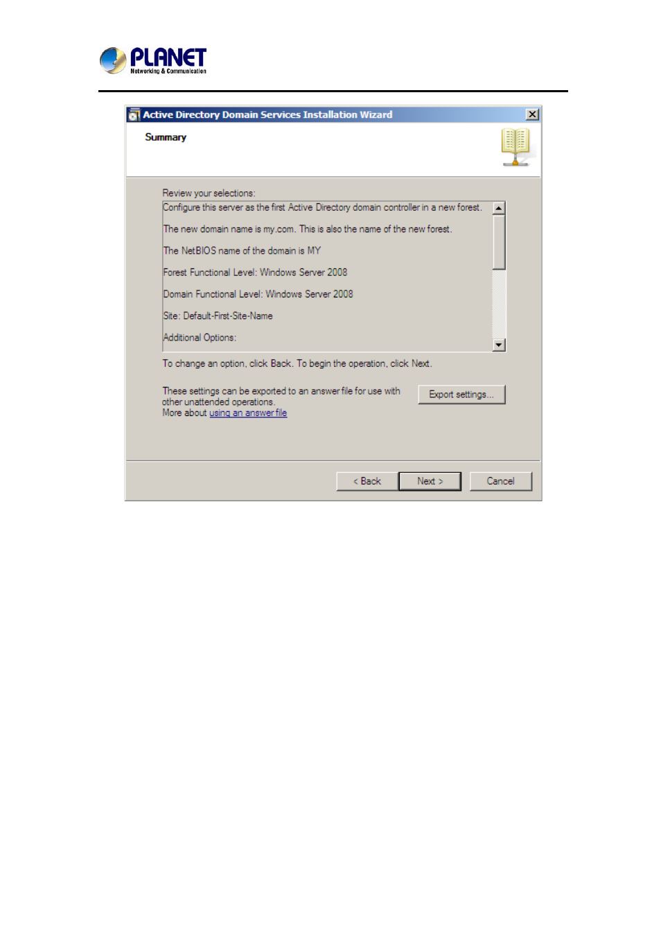 PLANET MH-2300 User Manual | Page 140 / 383