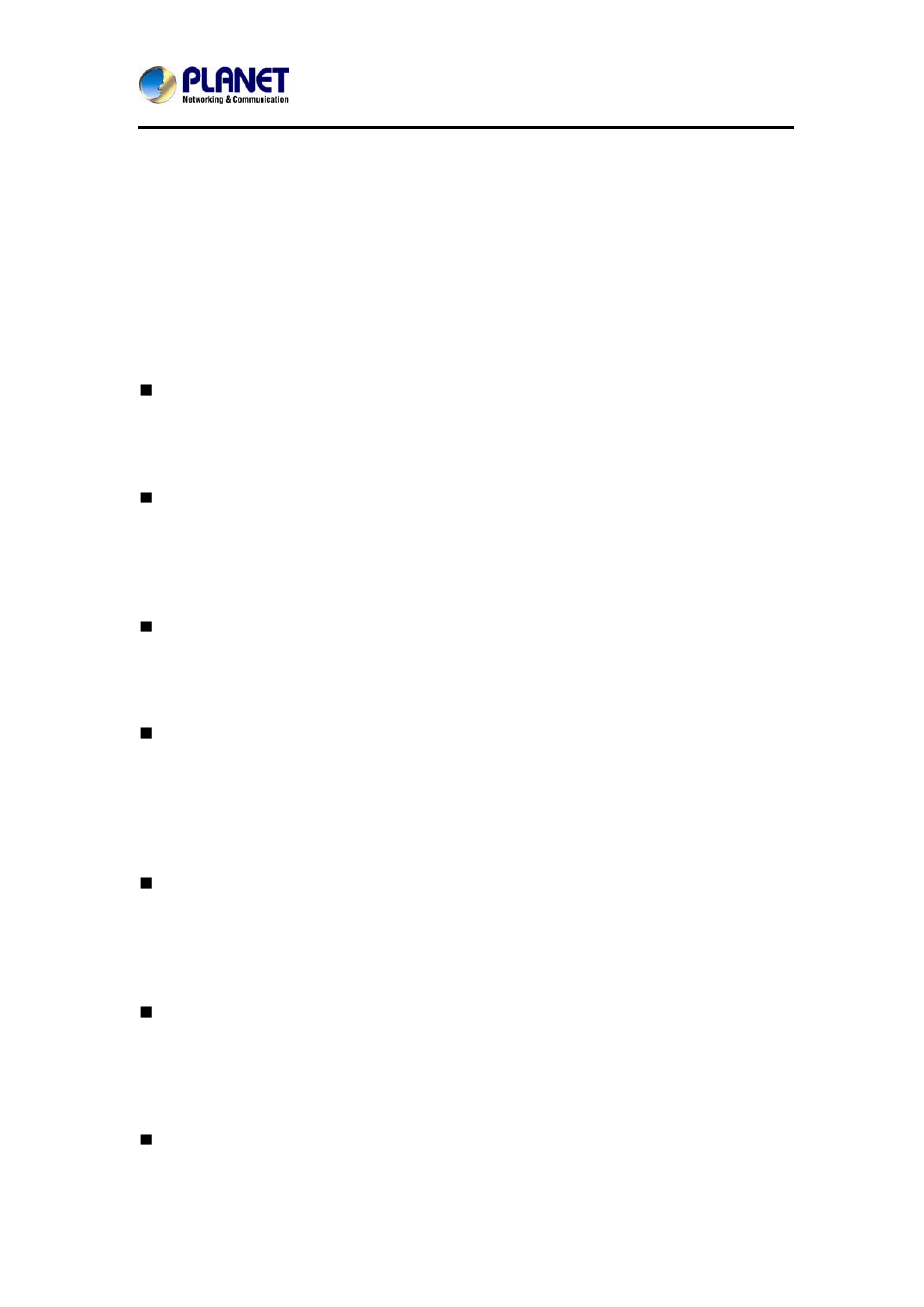 6 application blocking | PLANET MH-2300 User Manual | Page 147 / 383