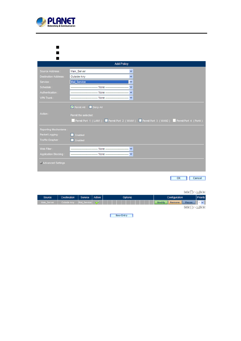 PLANET MH-2300 User Manual | Page 156 / 383