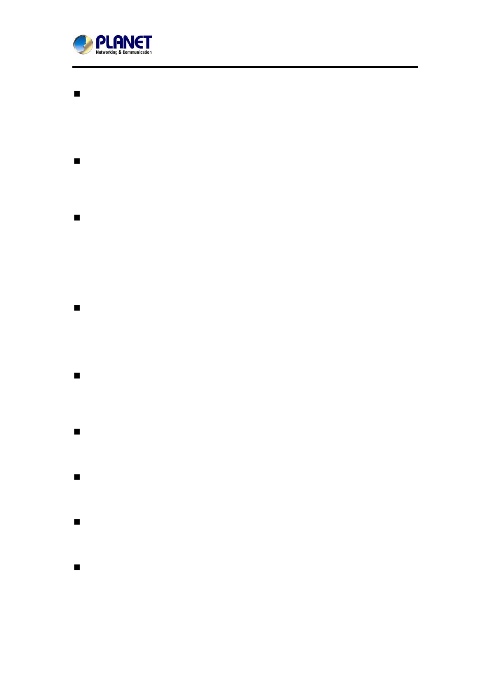 PLANET MH-2300 User Manual | Page 170 / 383