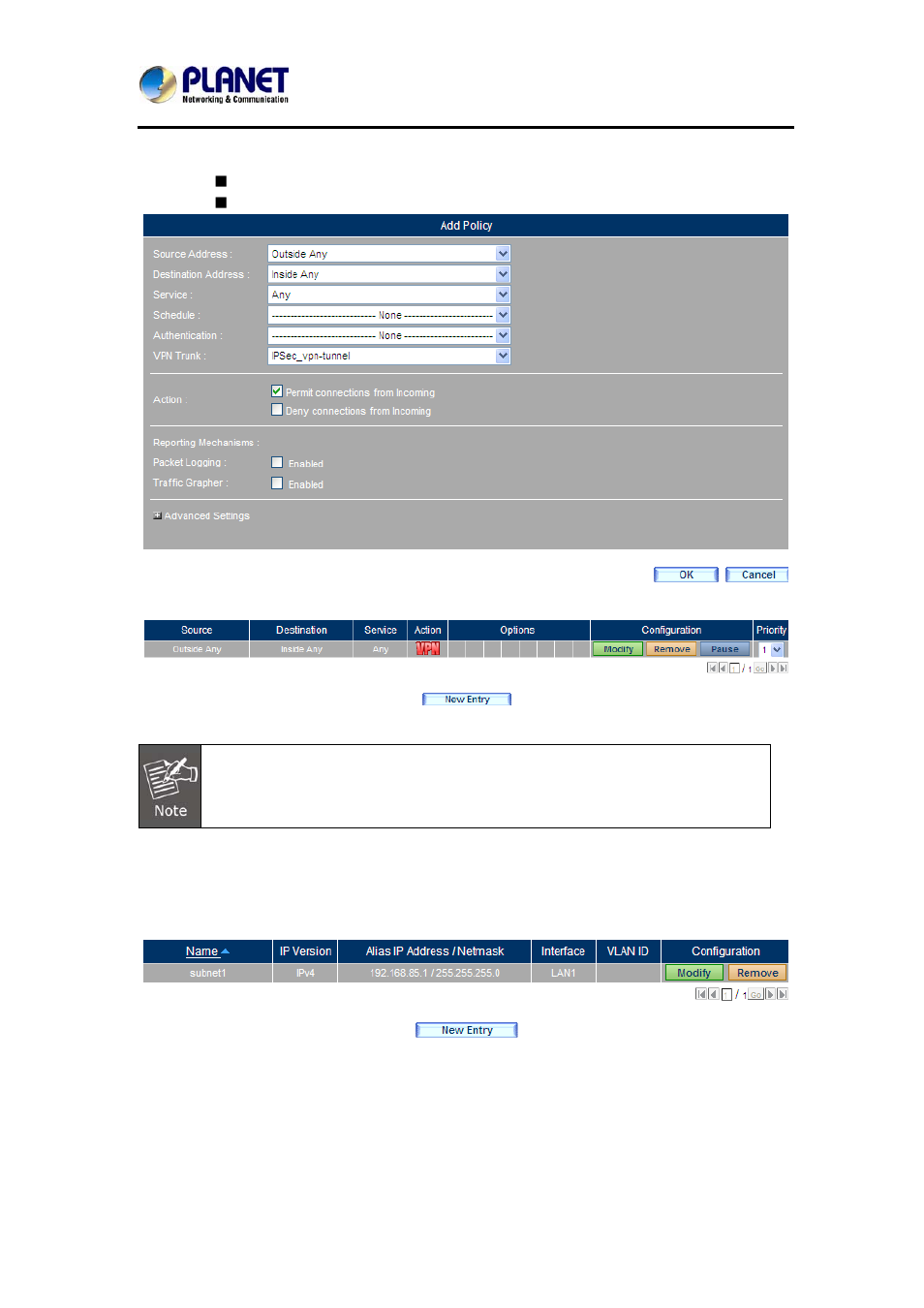 PLANET MH-2300 User Manual | Page 182 / 383