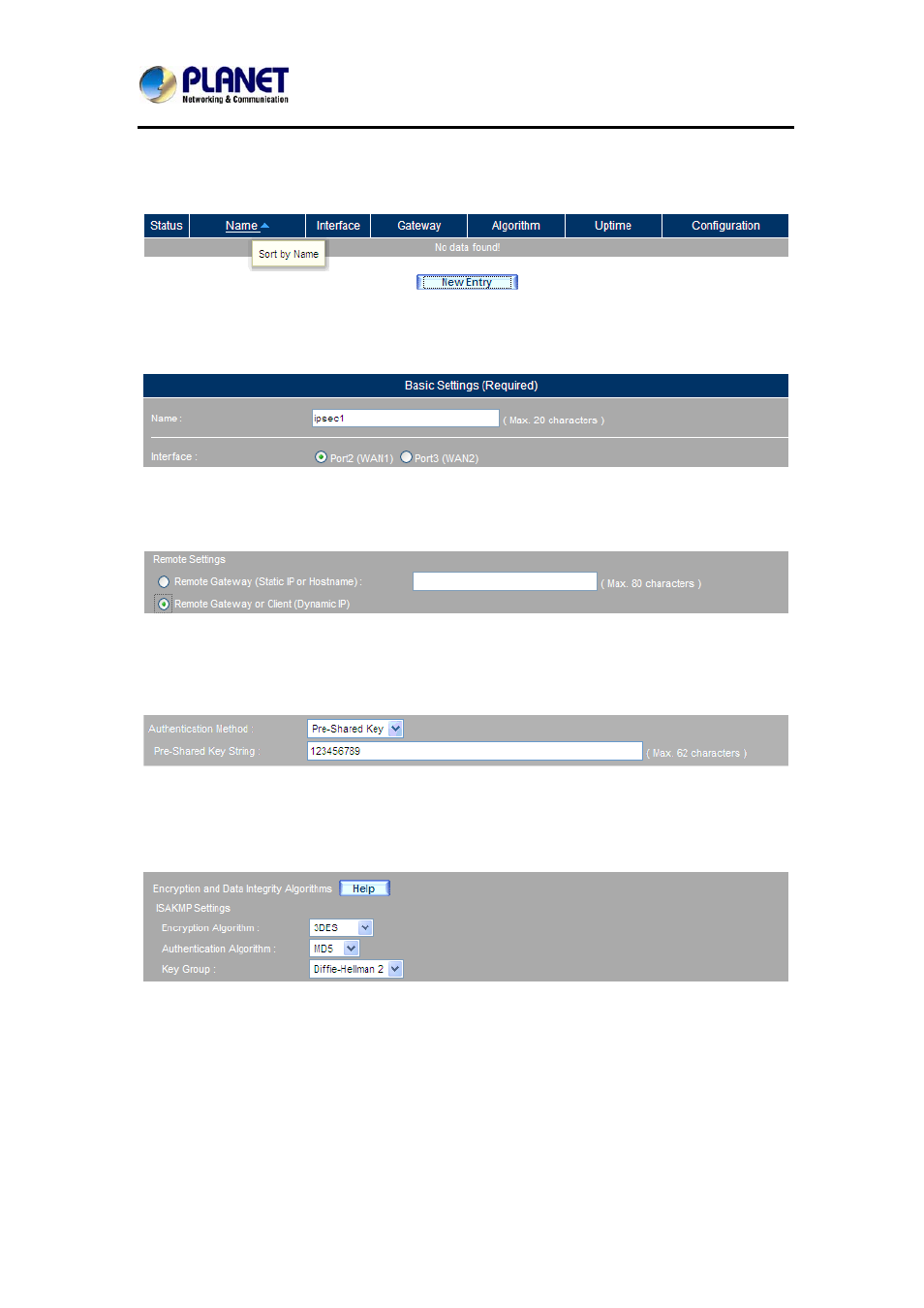 PLANET MH-2300 User Manual | Page 189 / 383