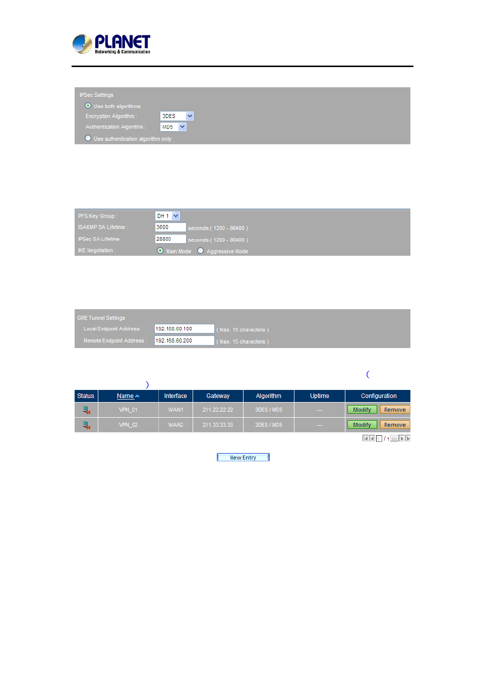 PLANET MH-2300 User Manual | Page 246 / 383