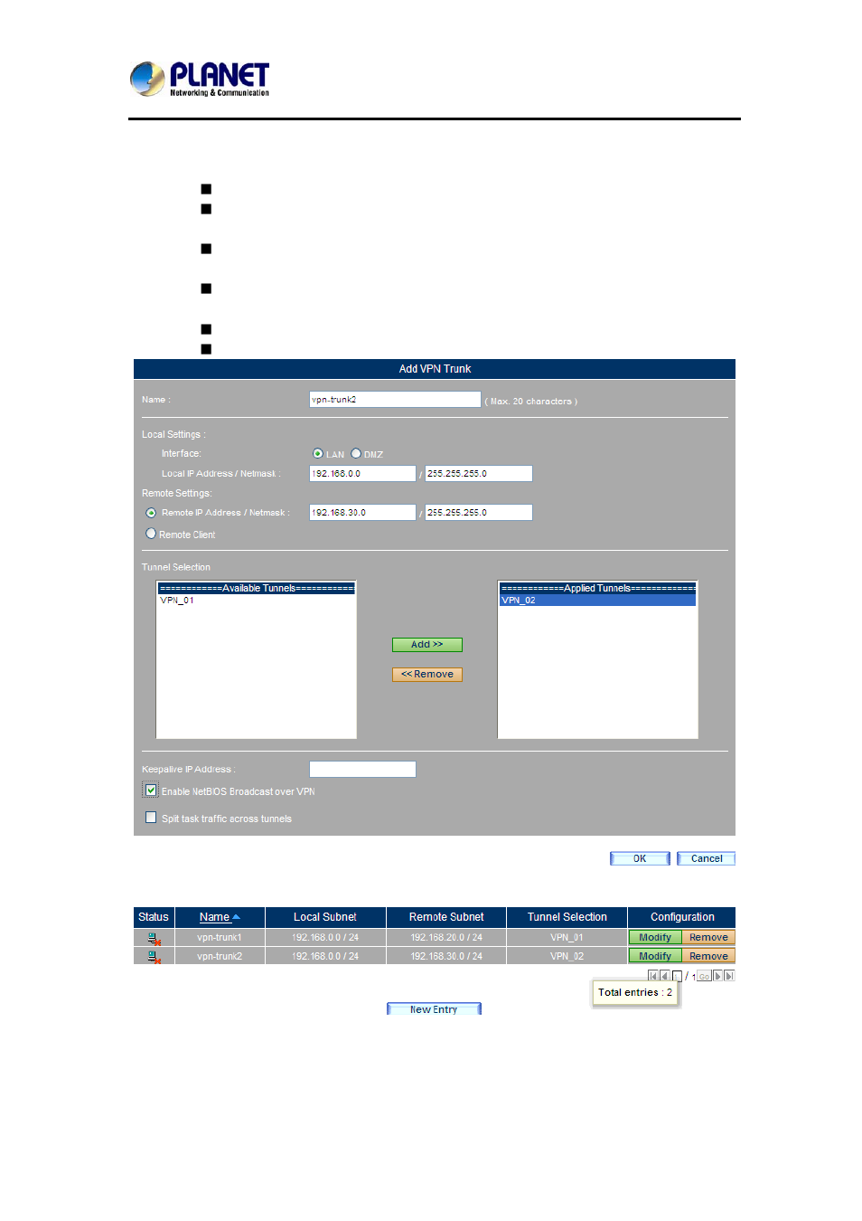 PLANET MH-2300 User Manual | Page 262 / 383