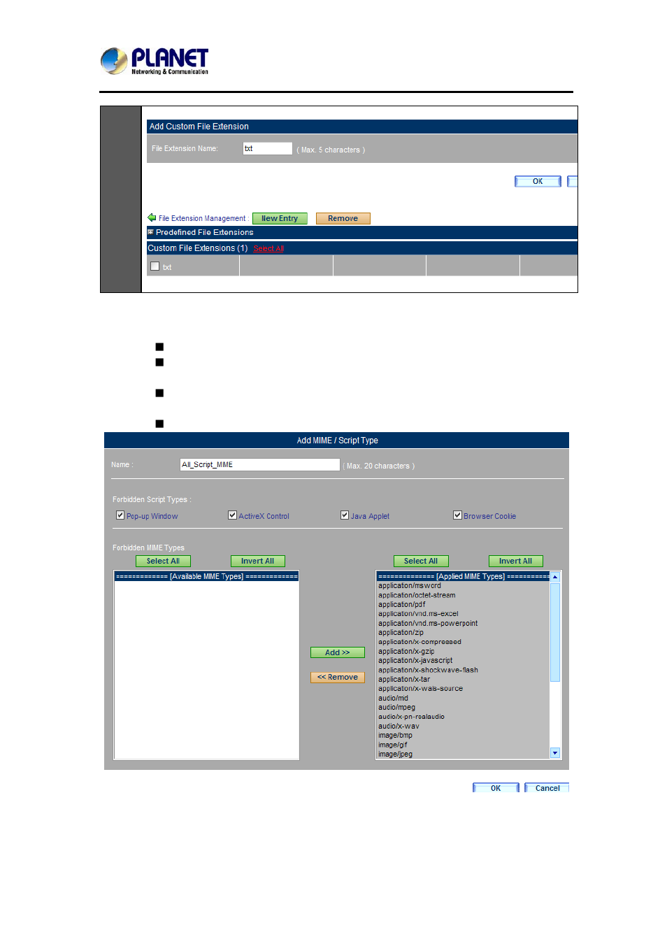 PLANET MH-2300 User Manual | Page 315 / 383