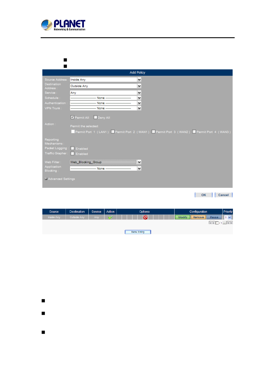 2 reports, Terms in settings | PLANET MH-2300 User Manual | Page 319 / 383