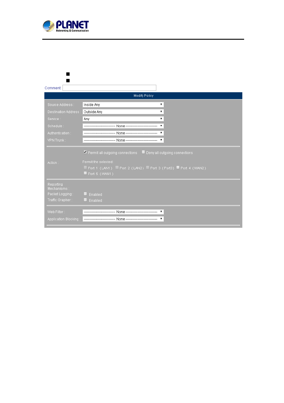 6 quota | PLANET MH-2300 User Manual | Page 362 / 383