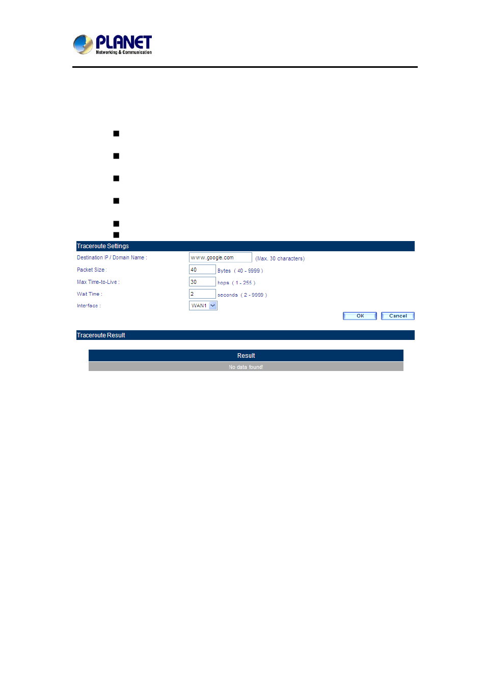 2 traceroute | PLANET MH-2300 User Manual | Page 374 / 383