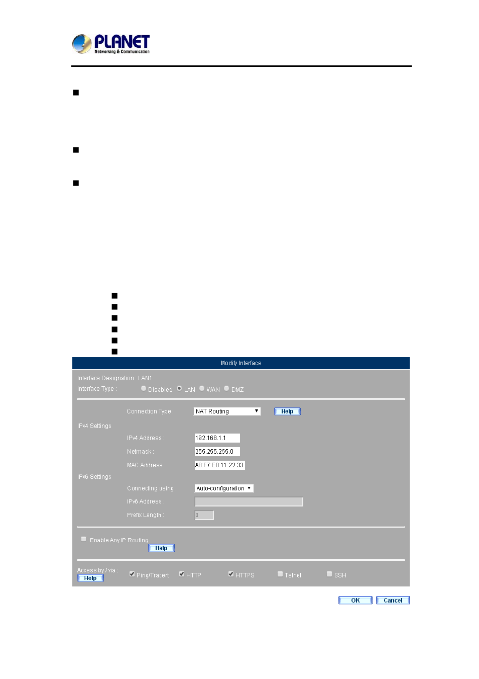 1 examples of interface, Terms in interface group | PLANET MH-2300 User Manual | Page 44 / 383