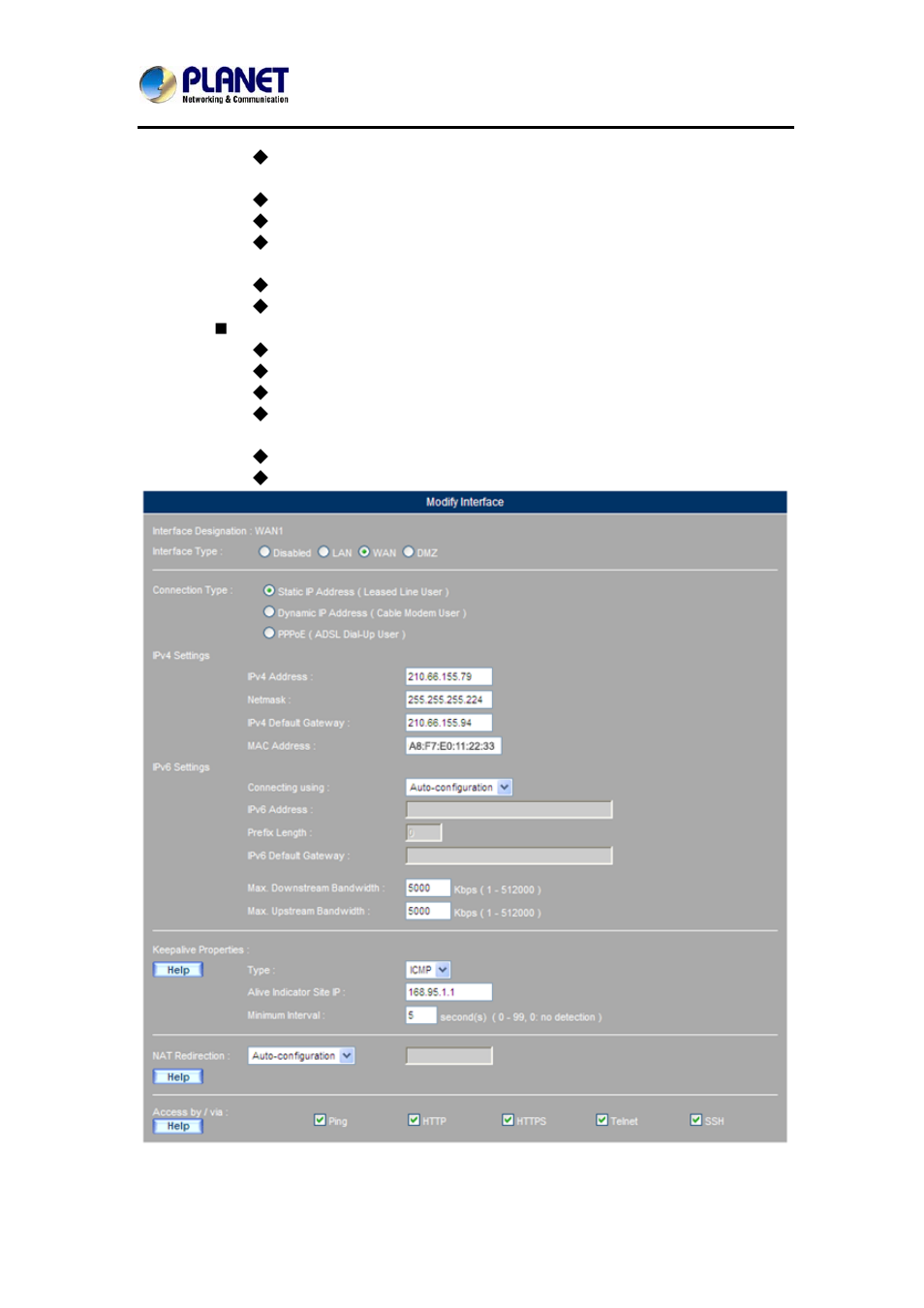 PLANET MH-2300 User Manual | Page 46 / 383