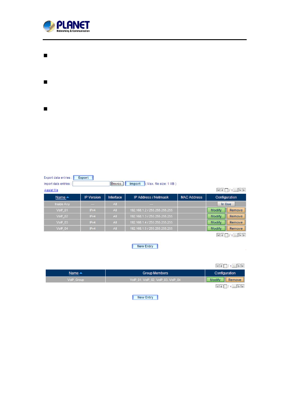 1 example of custom service | PLANET MH-2300 User Manual | Page 81 / 383