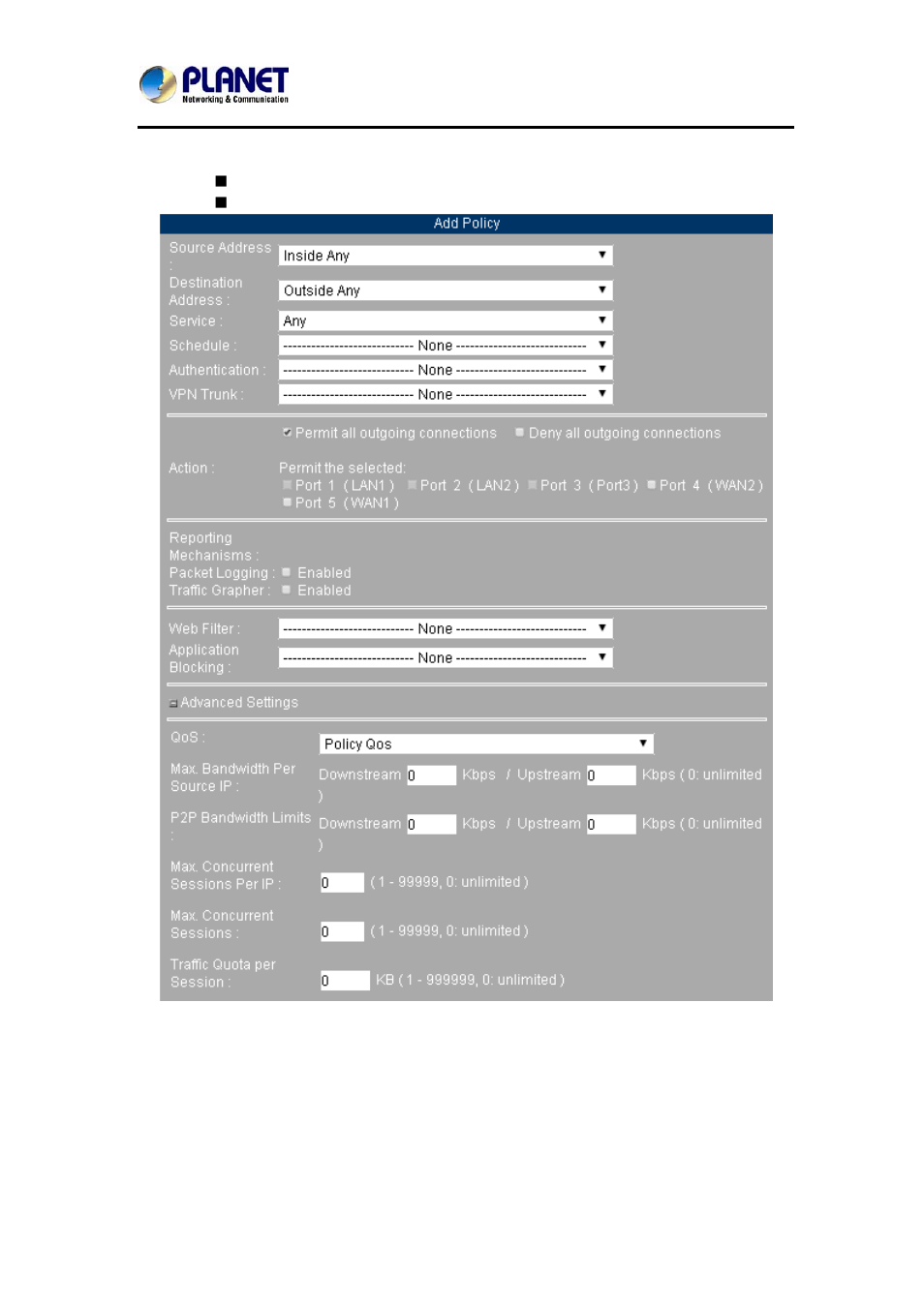 PLANET MH-2300 User Manual | Page 92 / 383
