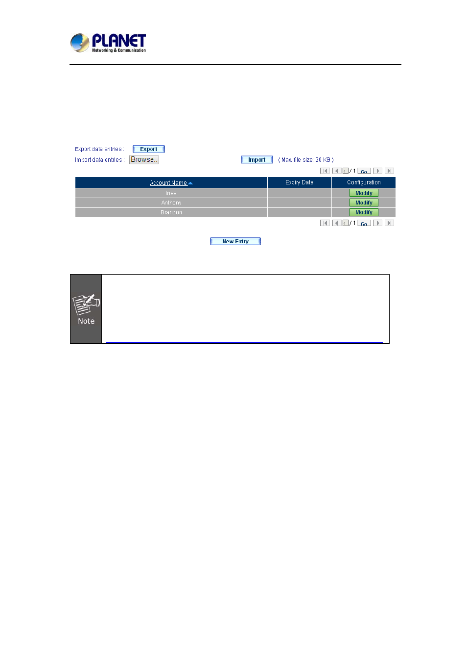 1 local / group authentication | PLANET MH-2300 User Manual | Page 99 / 383