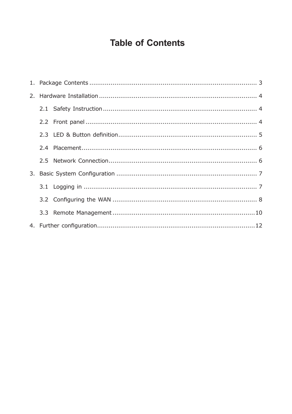 PLANET MH-3400 User Manual | Page 2 / 12