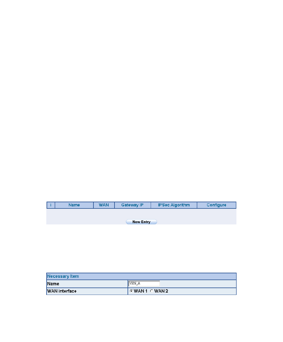 Setting ipsec vpn connection between two sg-1000 | PLANET SG-1000 User Manual | Page 164 / 262