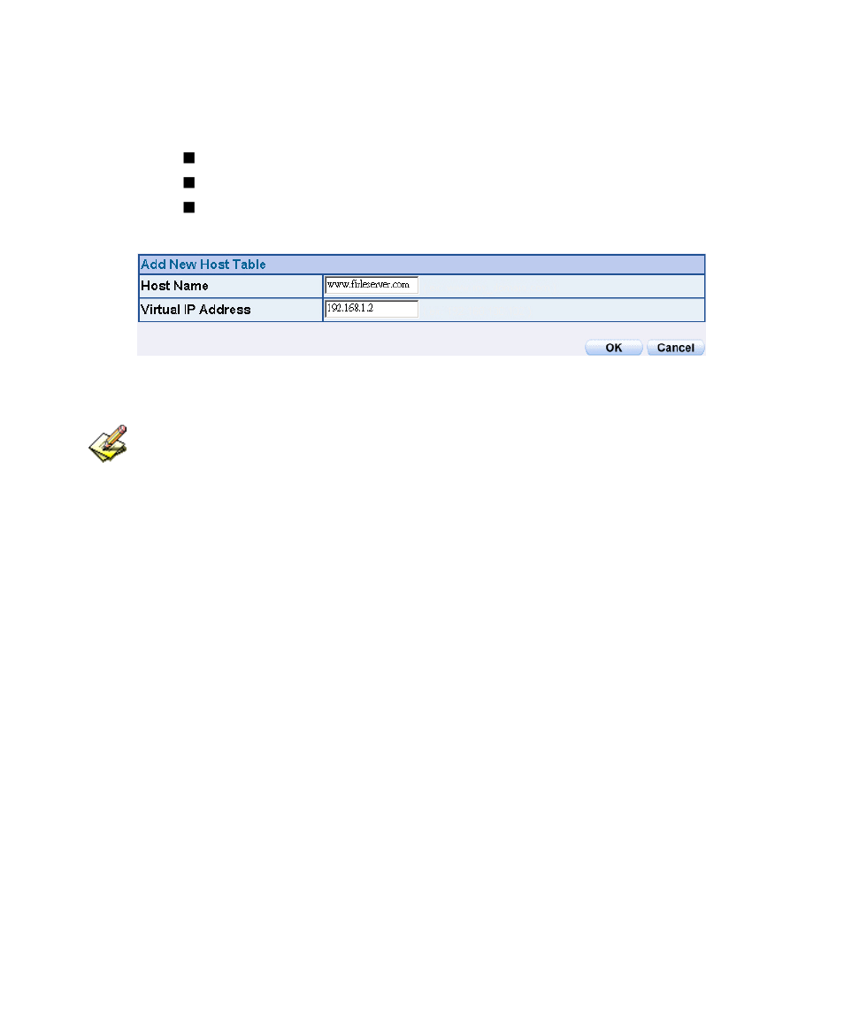 Host table | PLANET SG-1000 User Manual | Page 42 / 262
