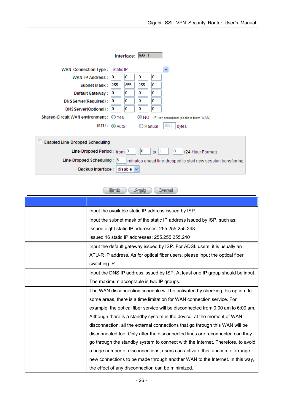 PLANET SG-4800 User Manual | Page 32 / 182