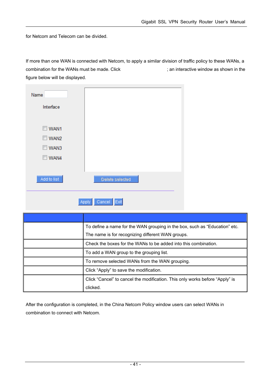 PLANET SG-4800 User Manual | Page 47 / 182