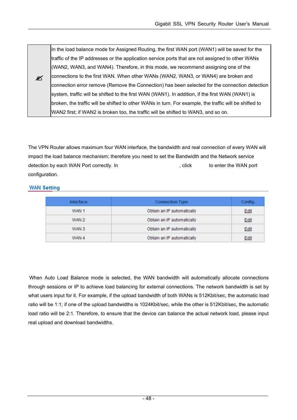 3 protocol binding | PLANET SG-4800 User Manual | Page 54 / 182