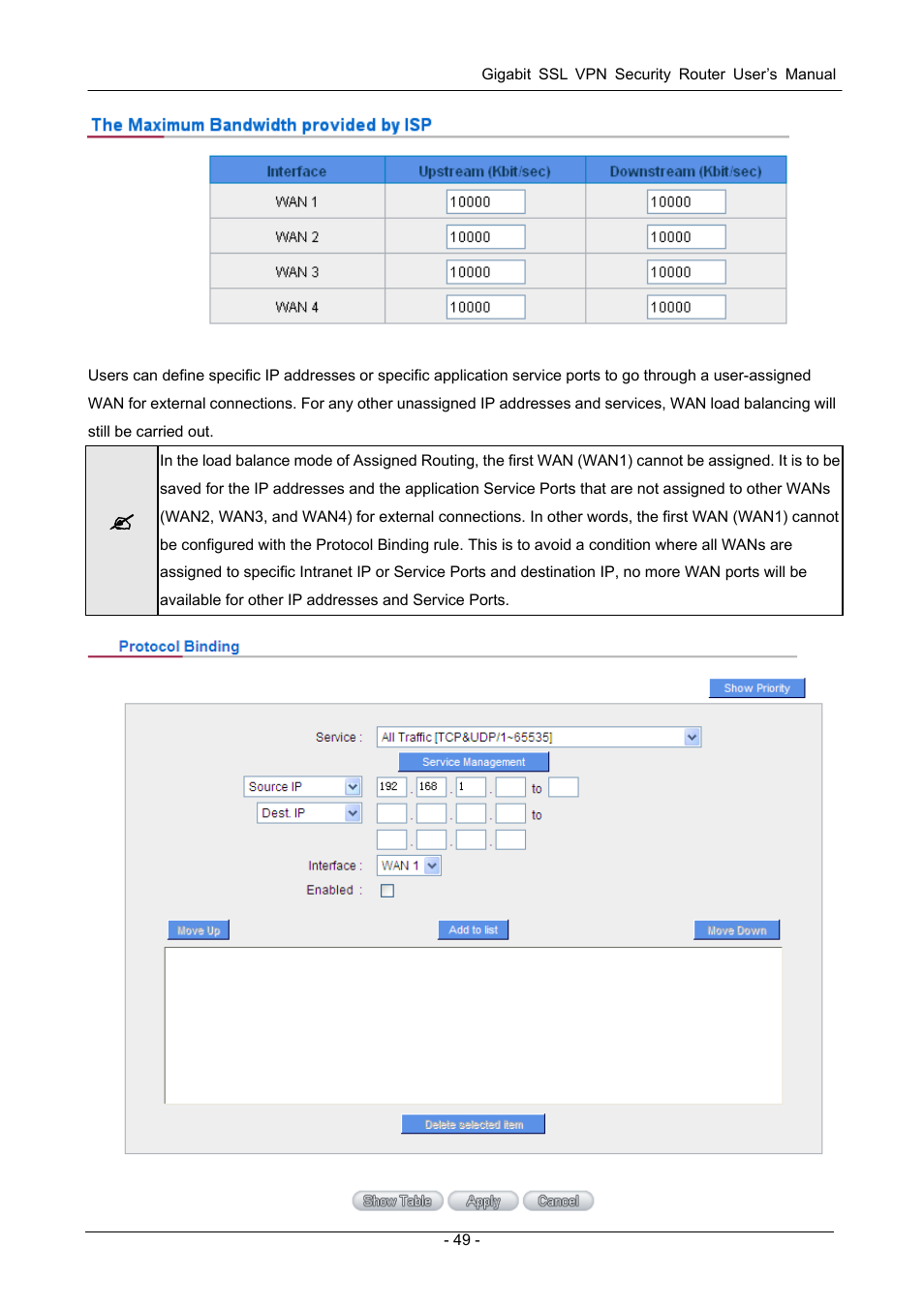 PLANET SG-4800 User Manual | Page 55 / 182
