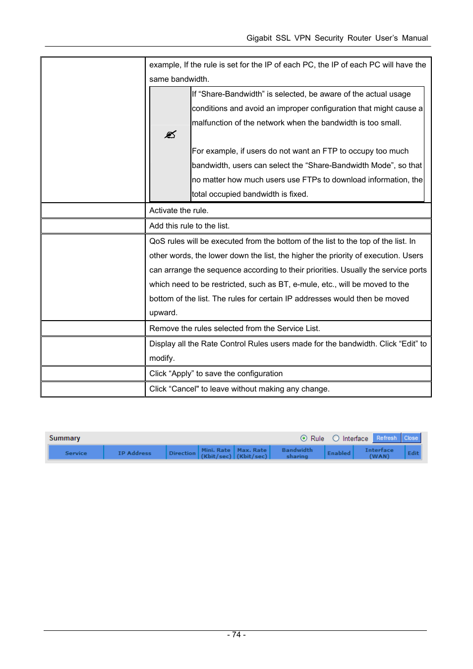 PLANET SG-4800 User Manual | Page 80 / 182
