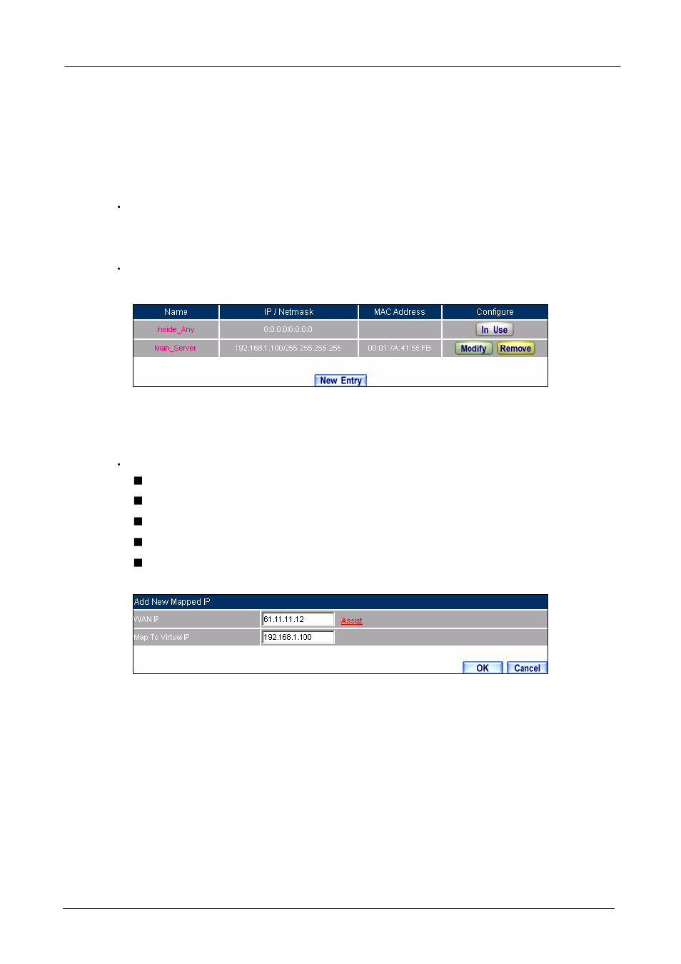 18 example, Xample | PLANET SG-500 User Manual | Page 113 / 319