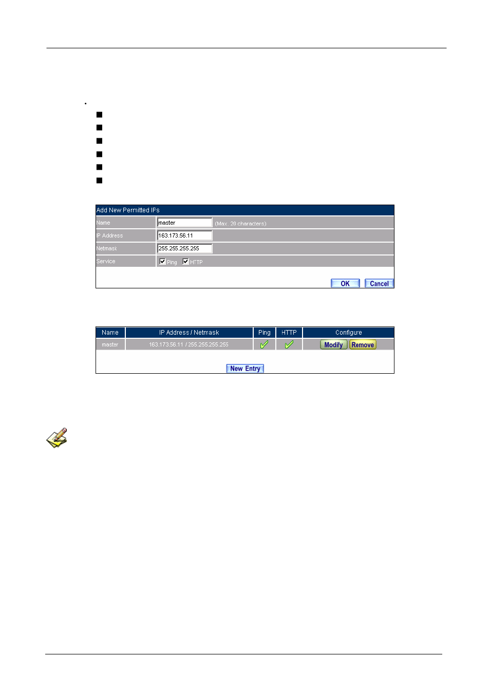 3 permitted ips, Ermitted | PLANET SG-500 User Manual | Page 13 / 319