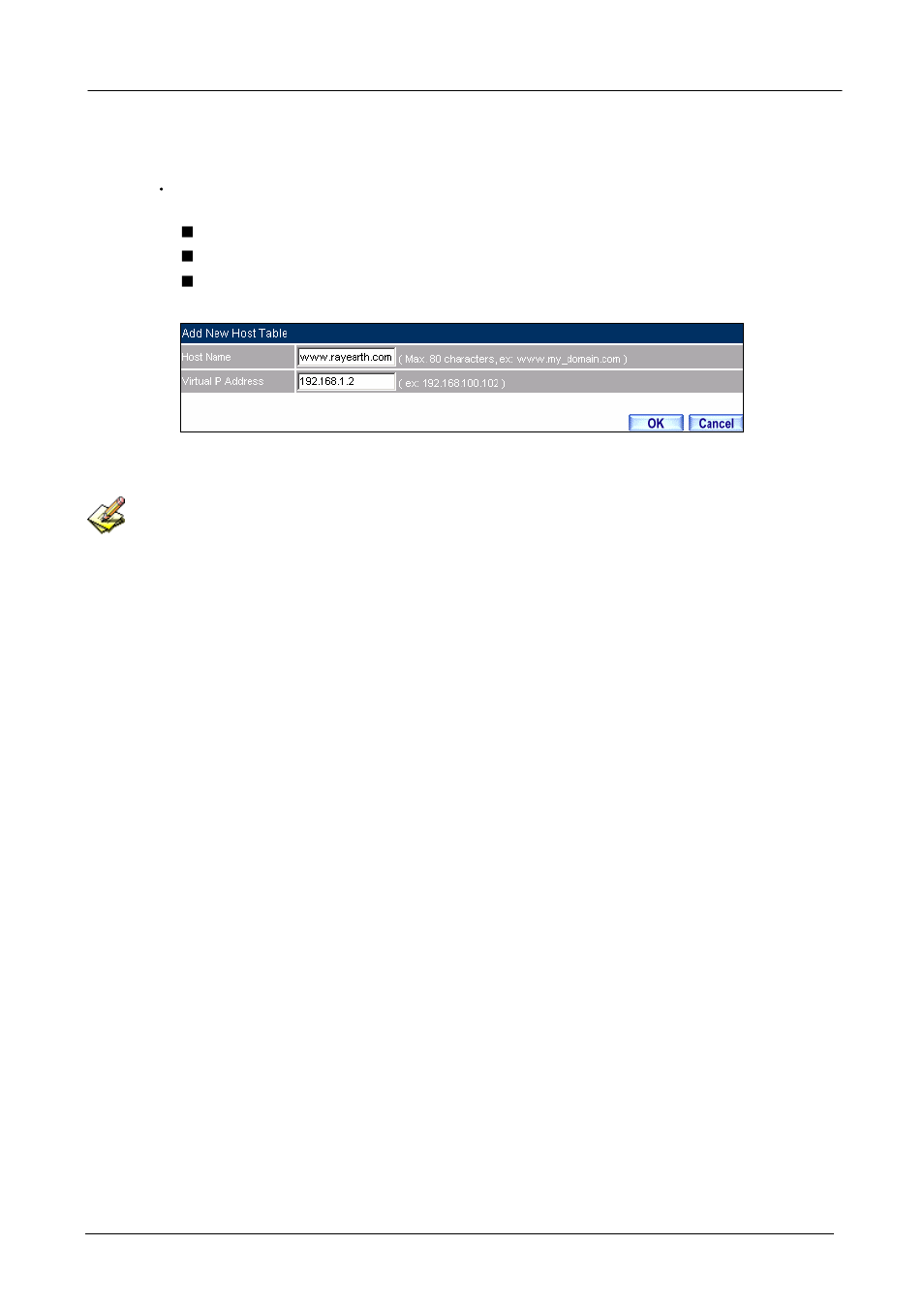 13 host table, Able | PLANET SG-500 User Manual | Page 41 / 319