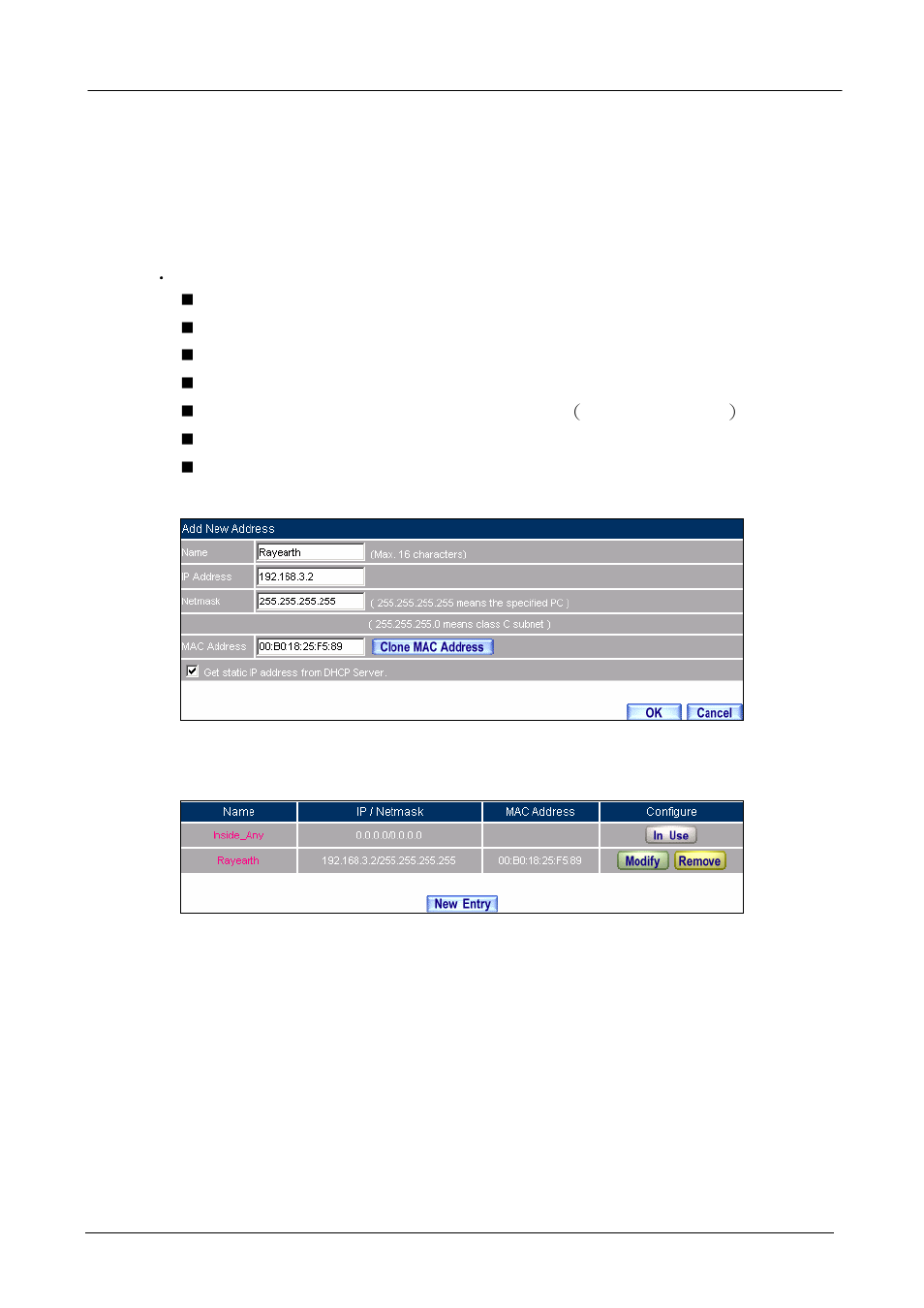 2 example, Xample | PLANET SG-500 User Manual | Page 58 / 319