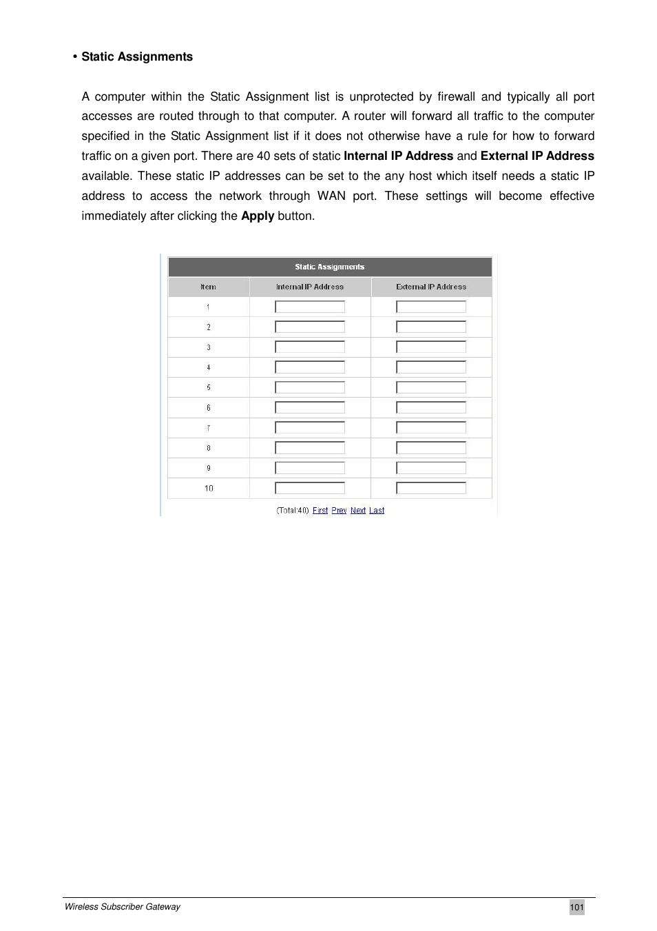 PLANET WSG-404 User Manual | Page 101 / 146