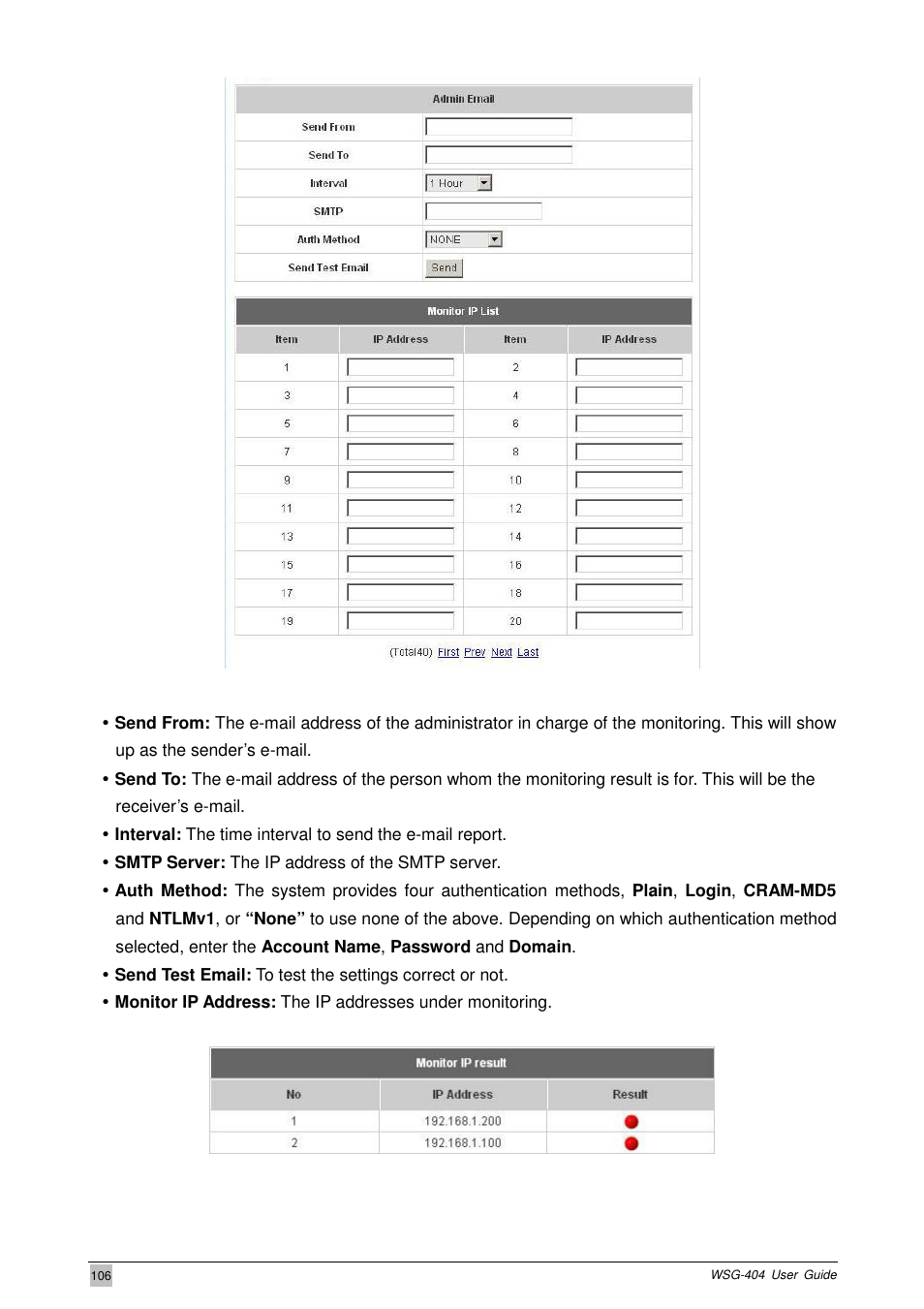 PLANET WSG-404 User Manual | Page 106 / 146