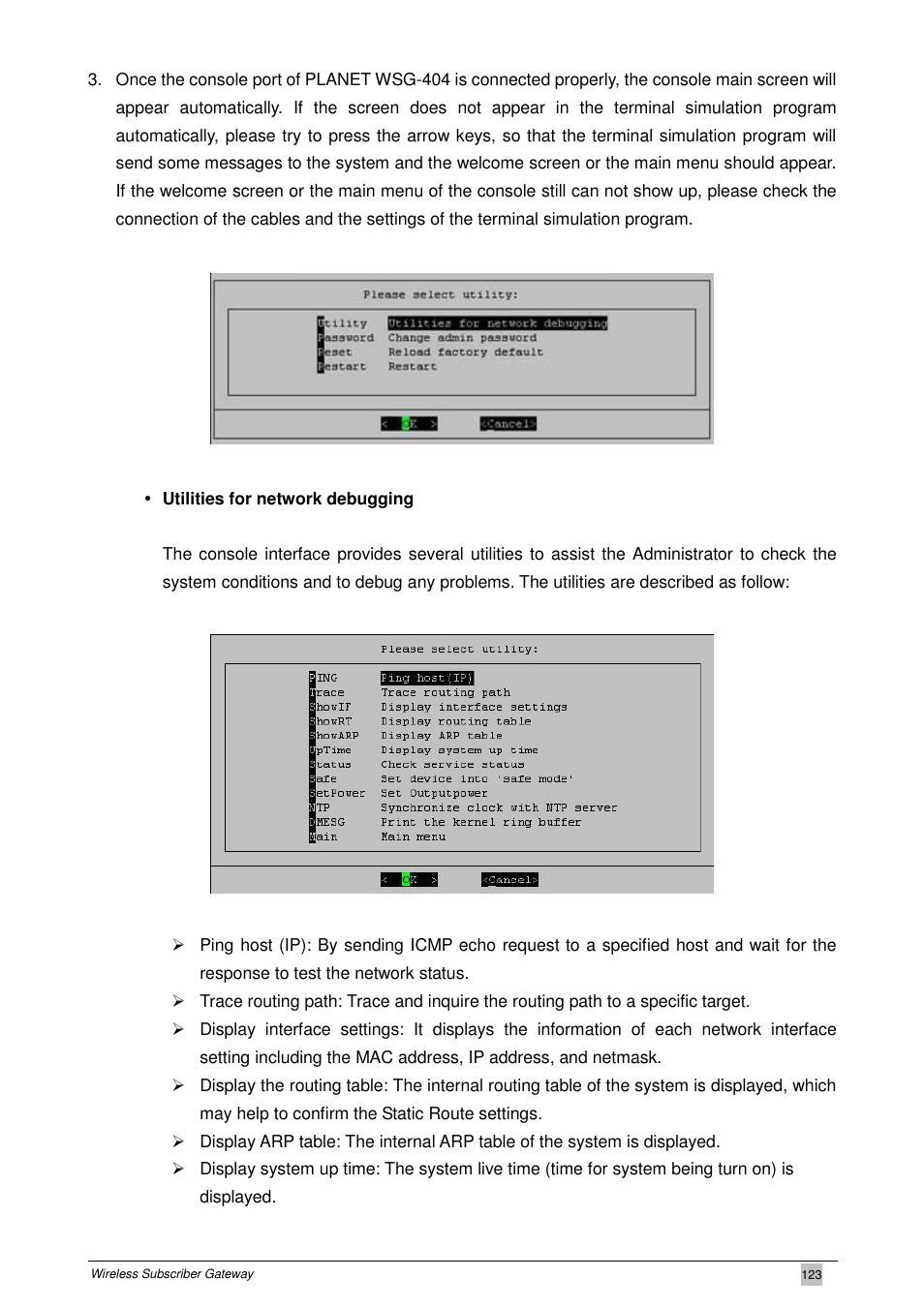 PLANET WSG-404 User Manual | Page 123 / 146