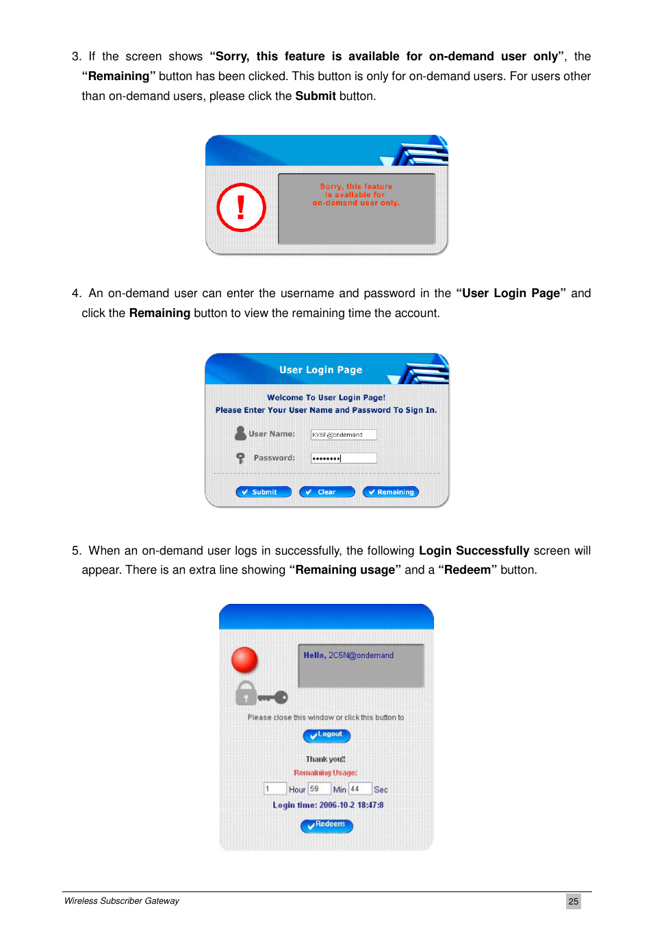 PLANET WSG-404 User Manual | Page 25 / 146